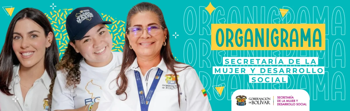 Organigrama de la Secretaria de la Mujer y Desarrollo Social