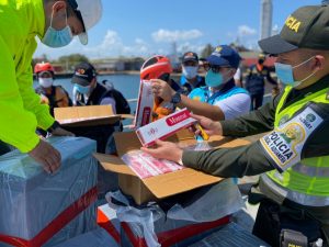 En articulación con la Fuerza Pública, ‘Bolívar Primero’, realiza aprehensión de 1.500.000 cajetillas de cigarrillo ilegal