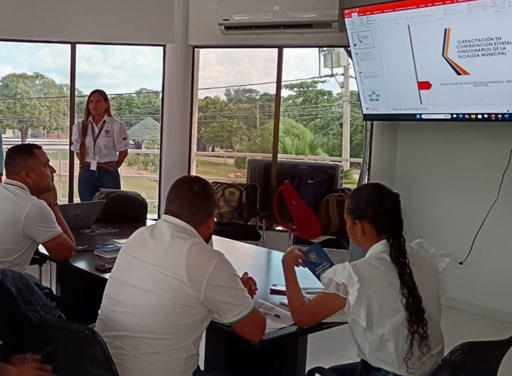 FORMACION EN CONTRATACION ESTATAL Y SECOP II EN EL MUNICIPIO DE SAN CRISTOBAL.