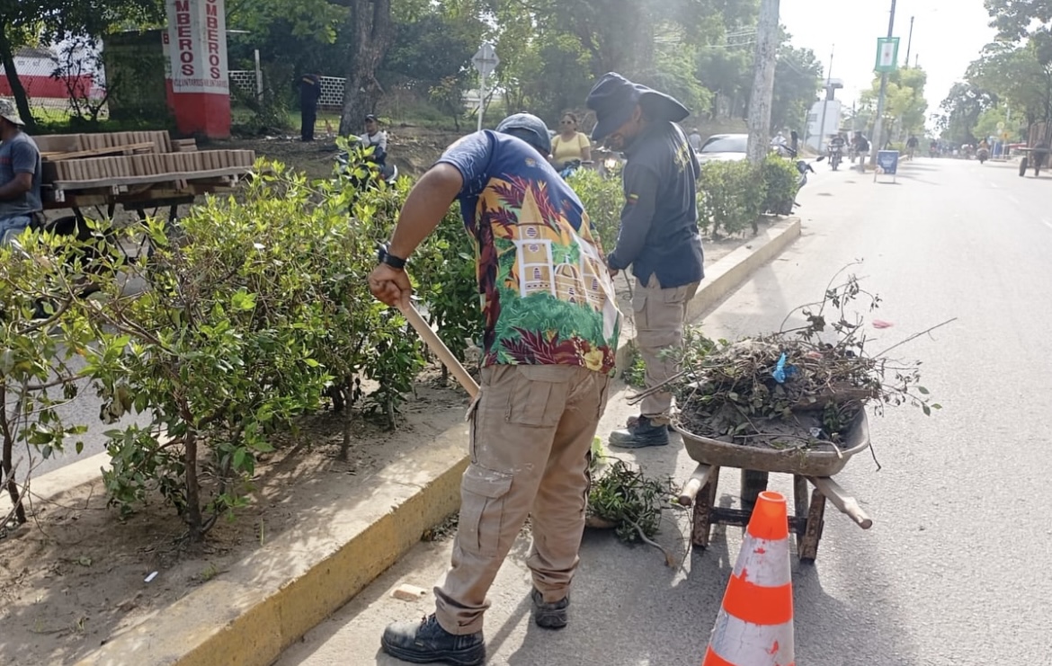 LOS GUARDIANES DE BOLIVAR EN MAGANGUE.