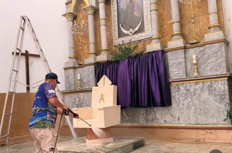 EMBELLECIMIENTO DE LA PARROQUIA NUESTRA SEÑORA DE LA CANDELARIA - MAGANGUE